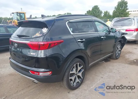 2019 Kia Sportage Sx Turbo z USA, uszkodzony, nr VIN KNDPRCA67K7615695